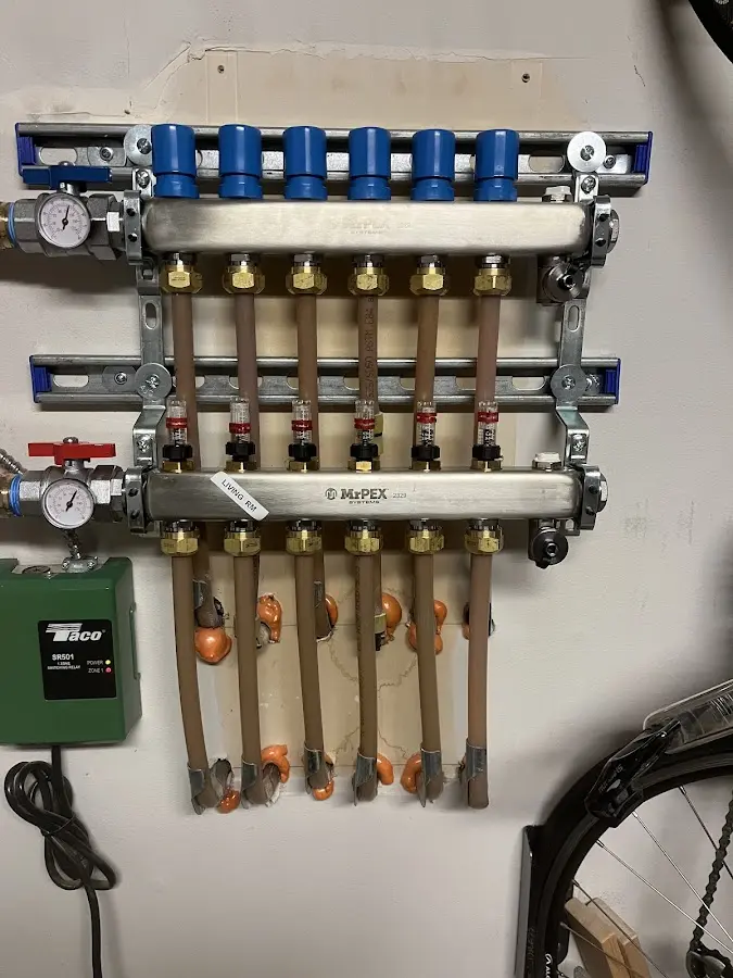 Plumber performing Leak Detection at a residential property in Polk City